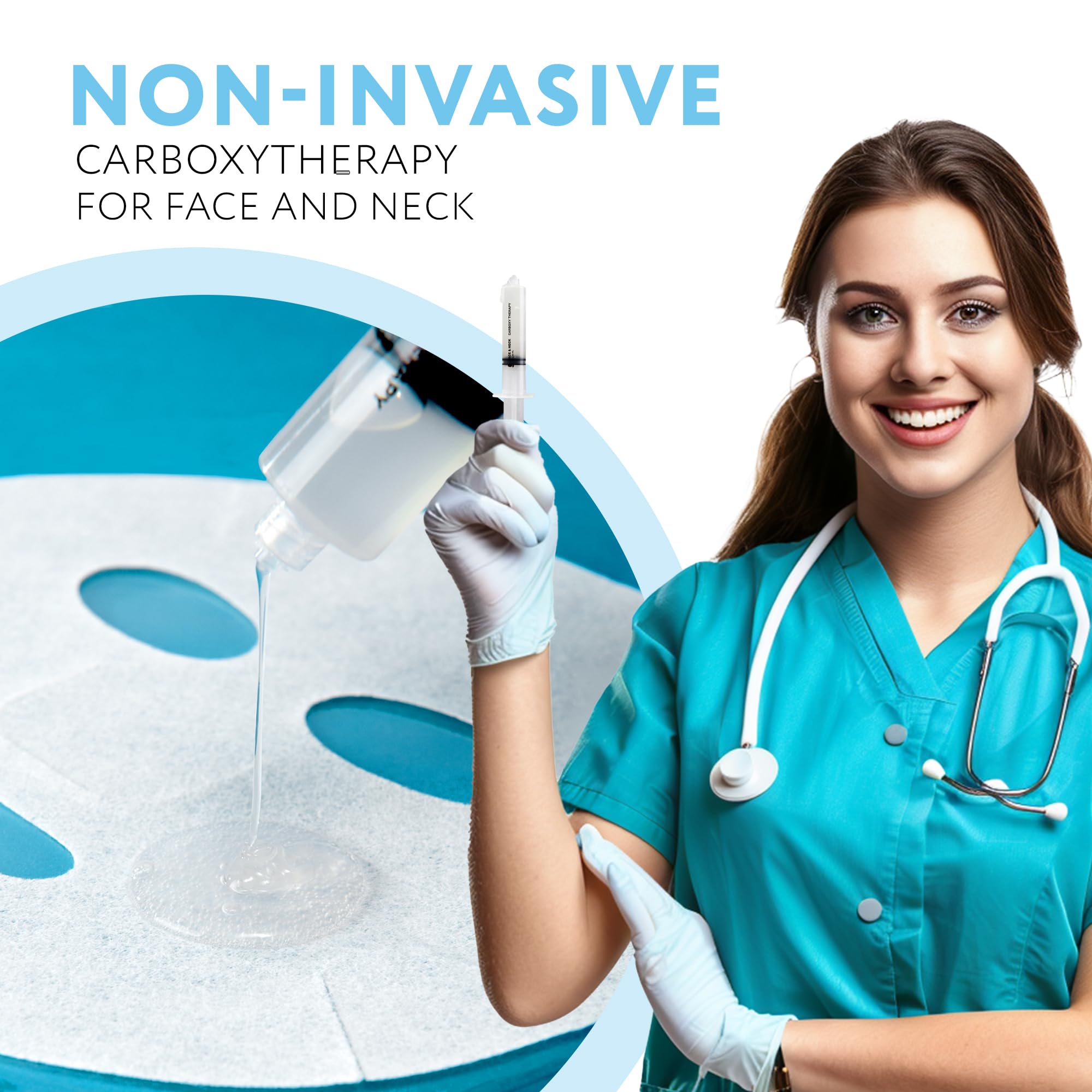 NSC Name Skin Care CO2 mask neck-area use for balanced contours