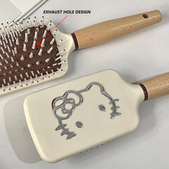 NSRAOIM hair brush for all hair types, wet or dry, gentle detangling.