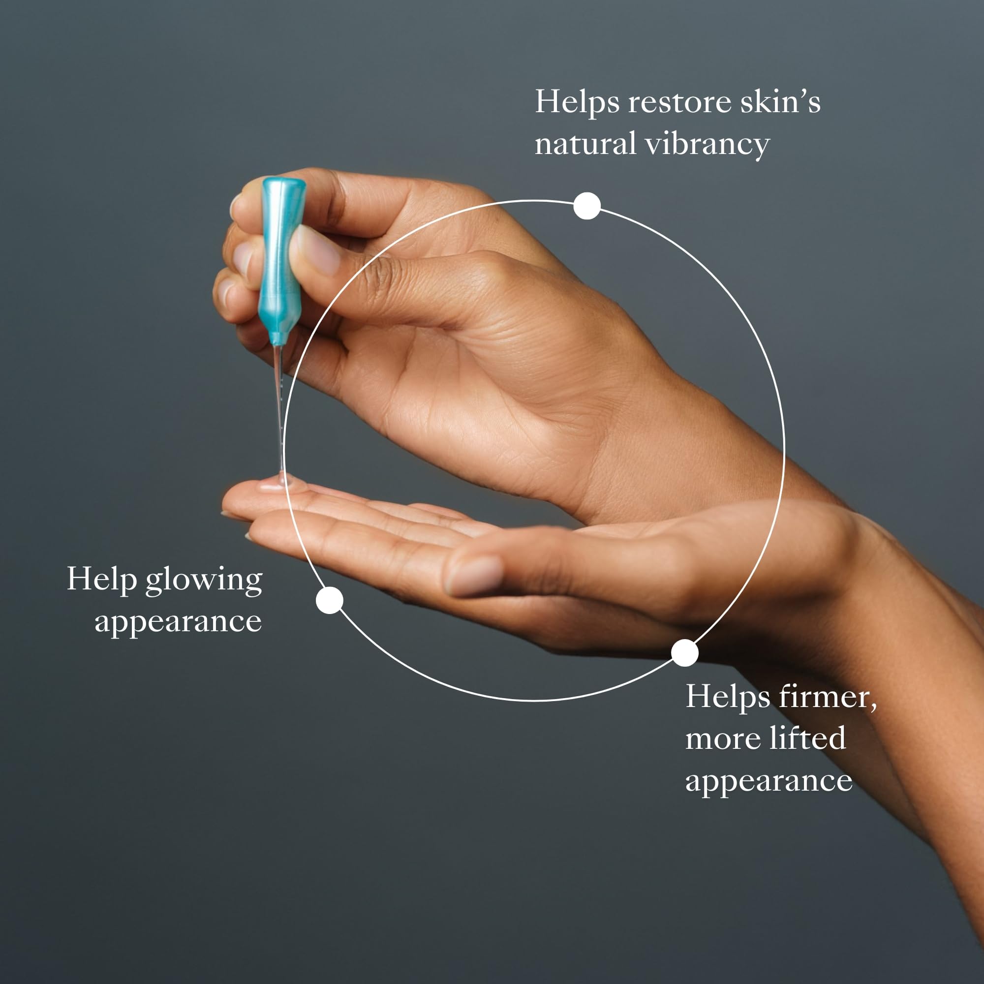Nu Skin ageLOC GS firming lift effect supports contoured, youthful appearance