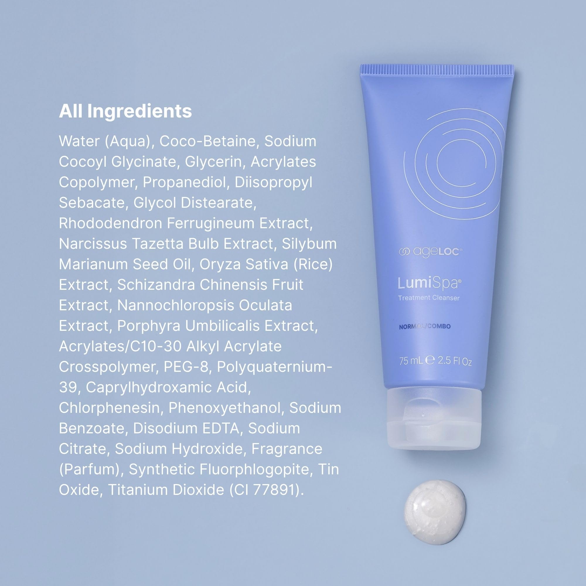 Nu Skin ageLOC LumiSpa Cleanser offers a refreshing finish to start your day.