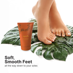 Nu Skin Epoch Sole Solution being applied for instant foot comfort