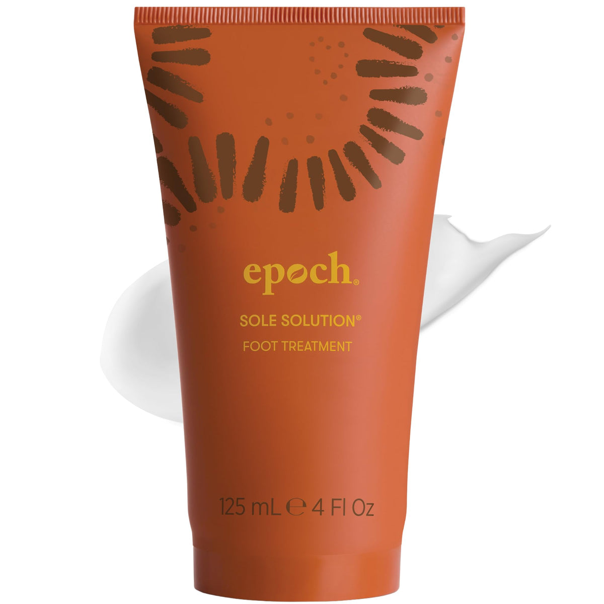 Nu Skin Epoch Sole Solution packaging highlights premium foot care for daily moisture