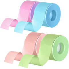 Nuanchu lash tape roll 1 colorful provides breathable, skin-friendly protection during eyelash work.
