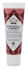Nubian Heritage Patchouli Buriti Hand Cream being applied for non-greasy hydration