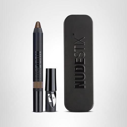 Nudestix Magnetic Luminous Eye Color Smoke satin finish glow highlighter use for subtle highlight