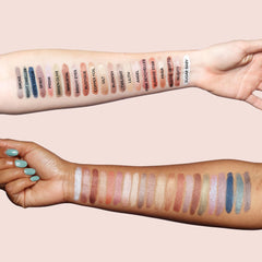 Nudestix Magnetic Luminous Eye Color Smoke waterproof swatch proving smudge-resistant wear