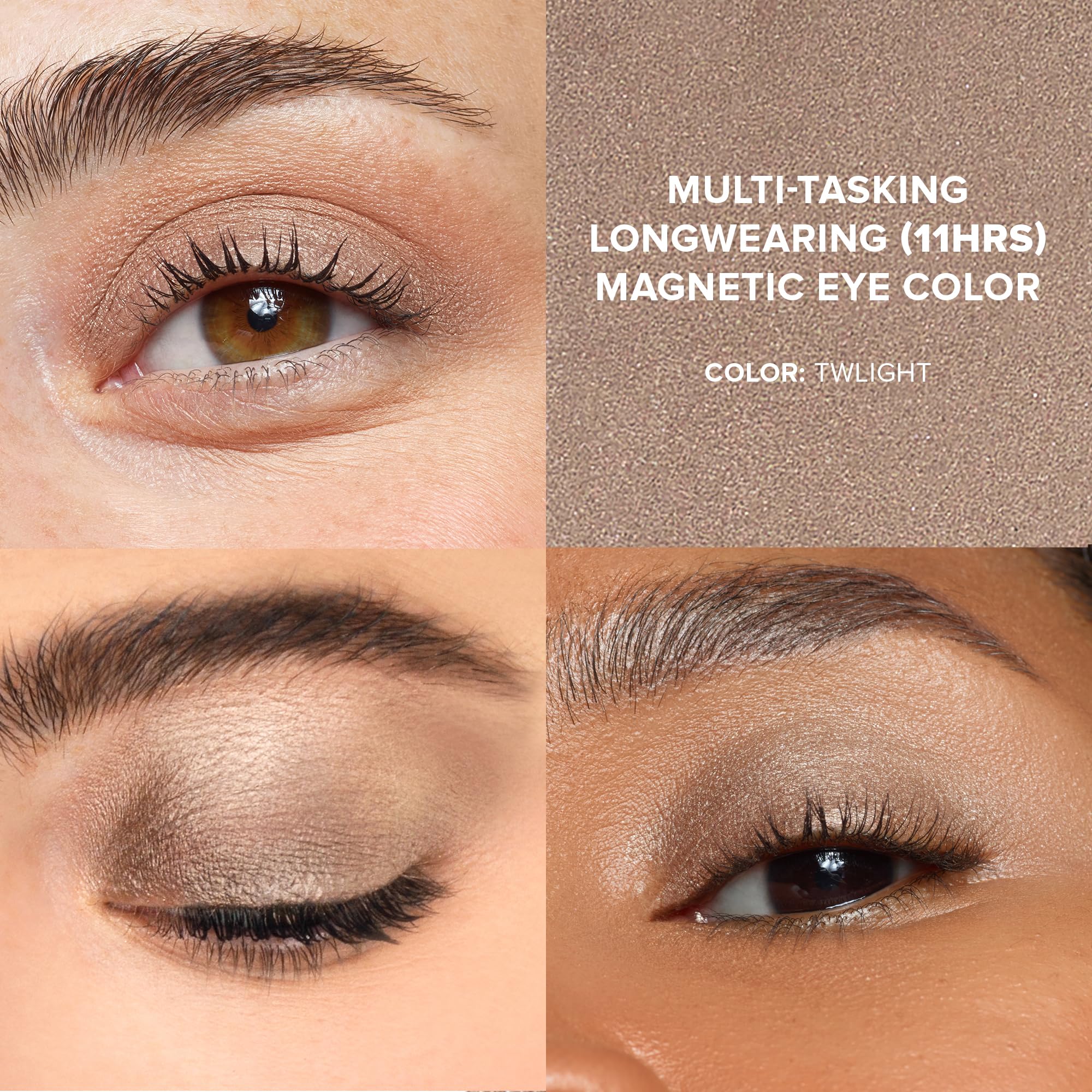 Nudestix Twilight waterproof swatch indicates smudge-proof wear