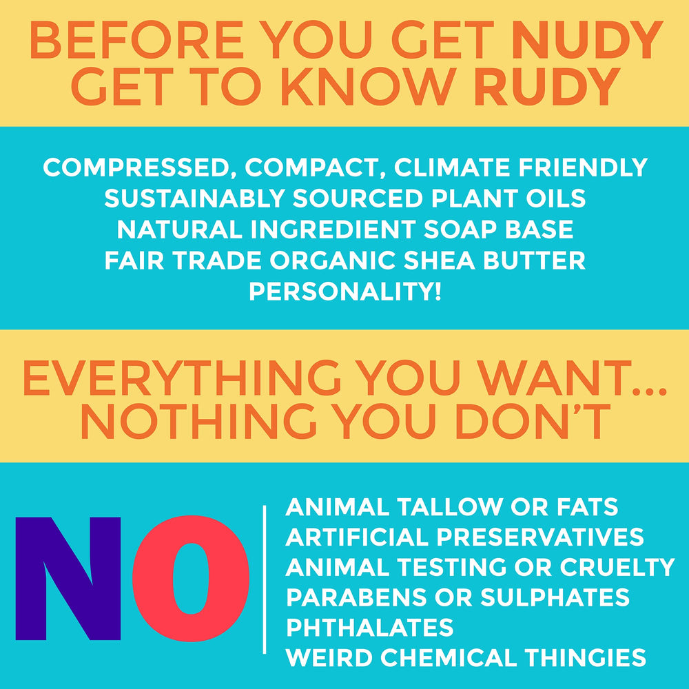 Nudy Rudy Milk Bar Sea Salt soap bar combines goat milk with ocean breeze scent