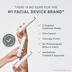 NuFACE FIX Line smoothing mode helps soften fine lines during use.