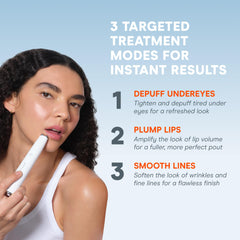 NuFACE FIX Serum Activator bottle shown with IonPlex blend for enhanced conductance.