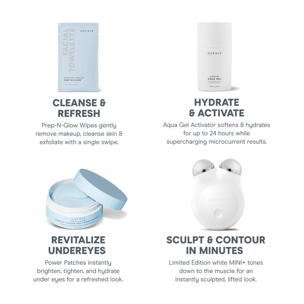 NuFACE Mini+ Power Patches brighten and hydrate under-eye area