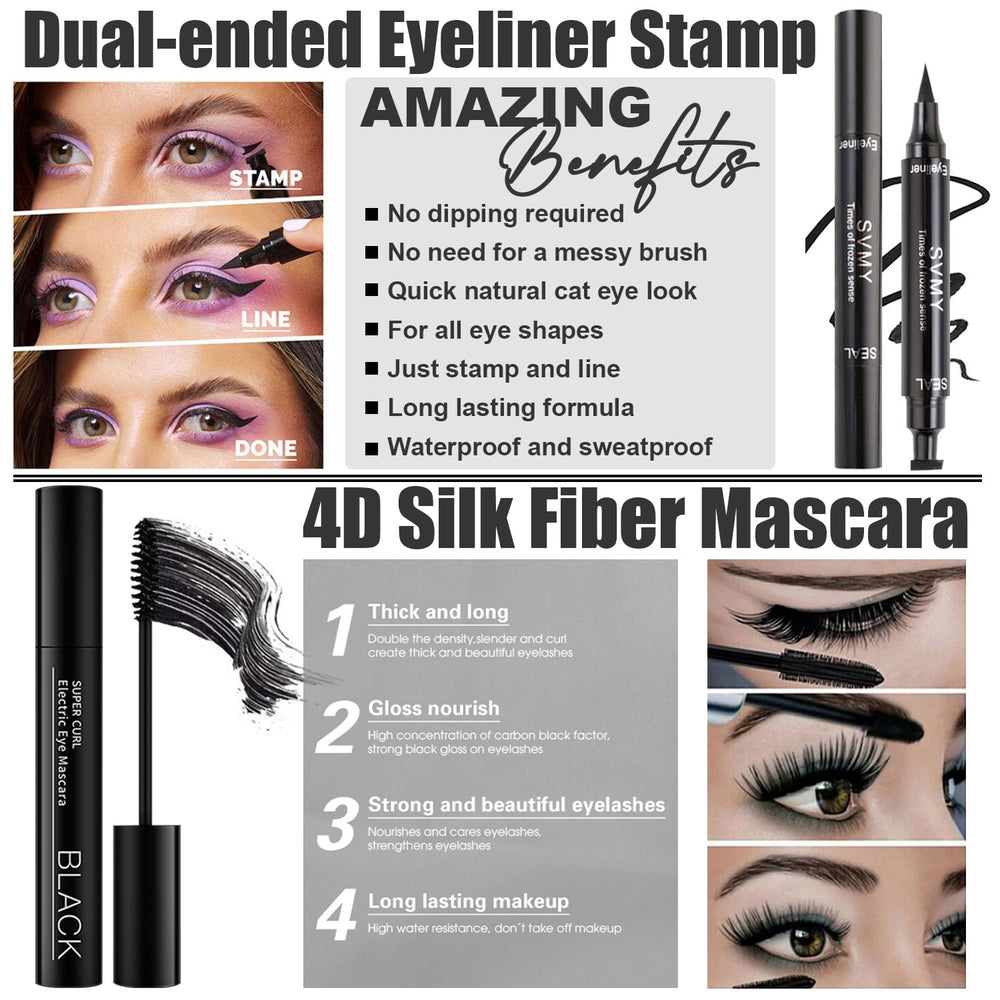 NUIBO all-in-one makeup kit eyebrow powder for defined brows