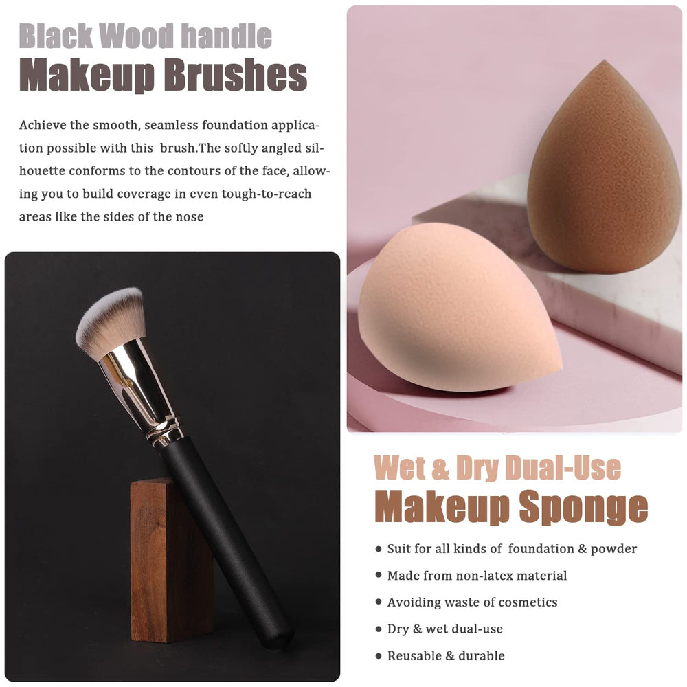 NUIBO all-in-one makeup kit mascara and brush for lashes