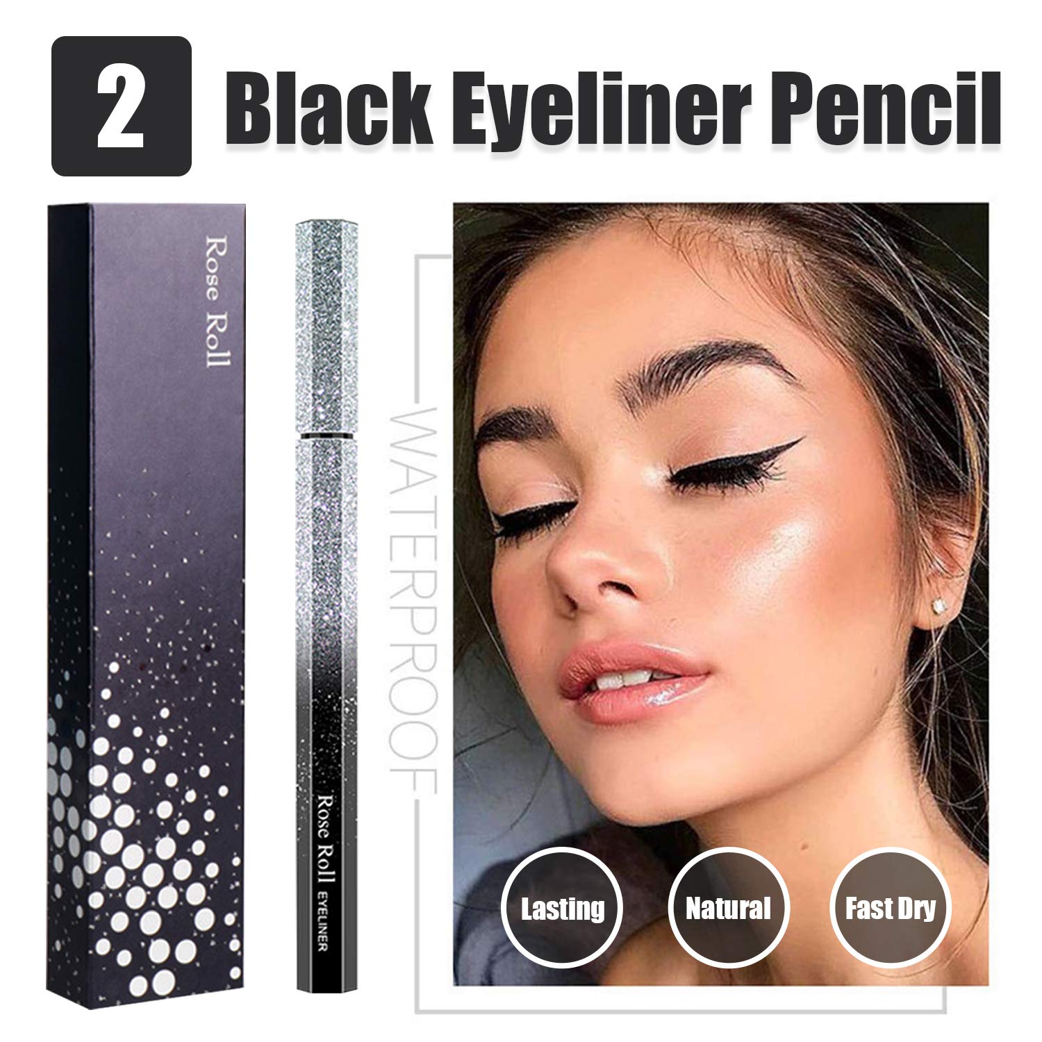 NUIBO waterproof liquid eyeliner for smudge-proof definition