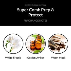 Number 4 Super Comb Protect finish adds soft shine.