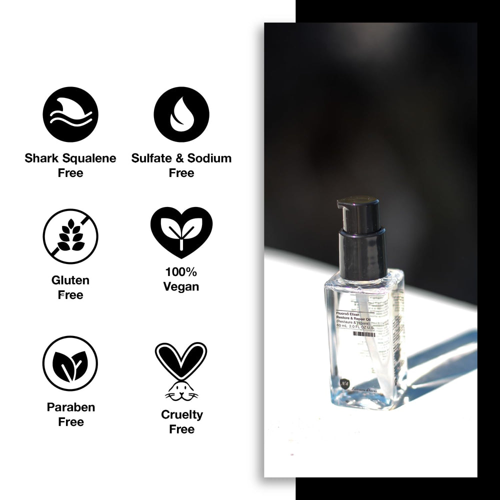 Number 4 Hair Oil vegan, sulfate-free formula supports healthy-looking hair.