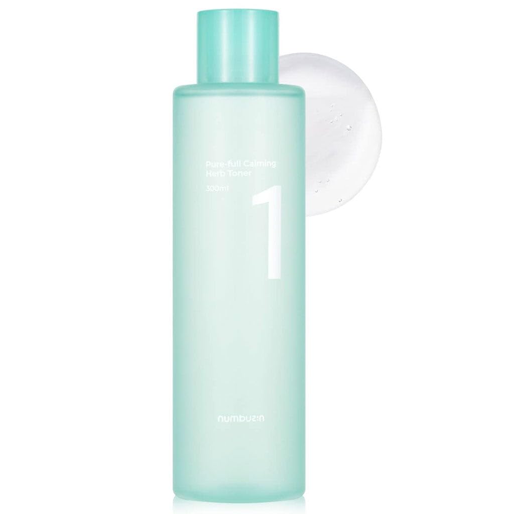 Numbuzin No.1 Toner licorice-ingredient closeup for irritation relief.