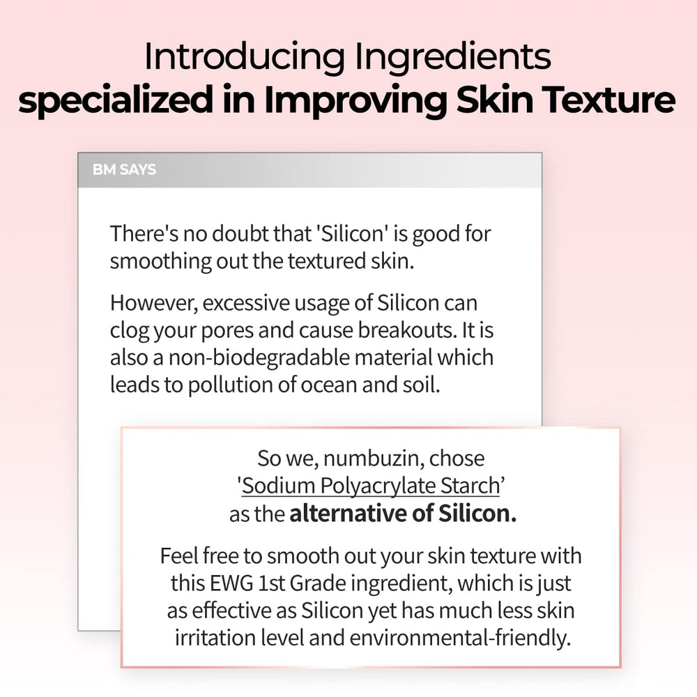 numbuzin No.3 Cream with niacinamide ingredient supporting balanced skin