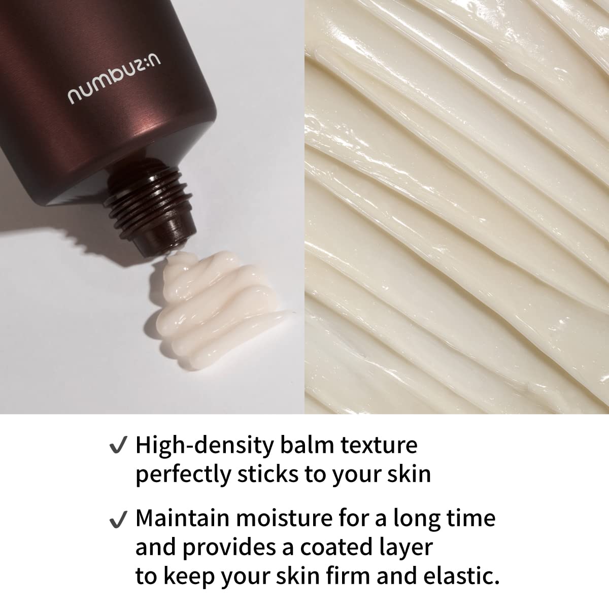 Ginseng root extract visible in No.4 cream for elasticity support