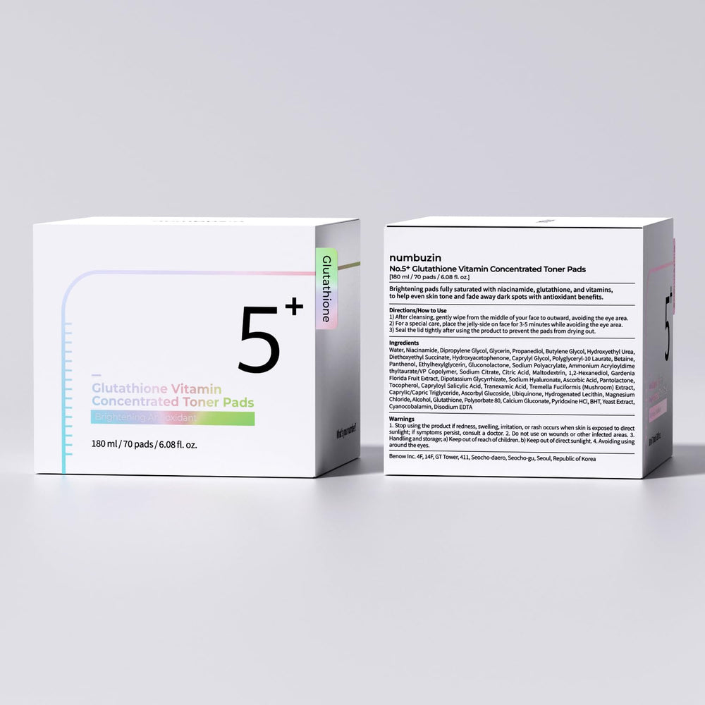 Numbuzin No.5 all-skin-types-friendly pad for daily use.