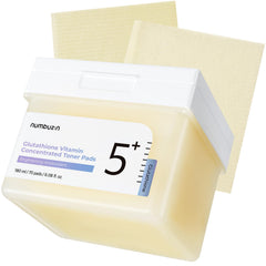 Numbuzin No.5 double-sided pad texture for customizable skincare prep.