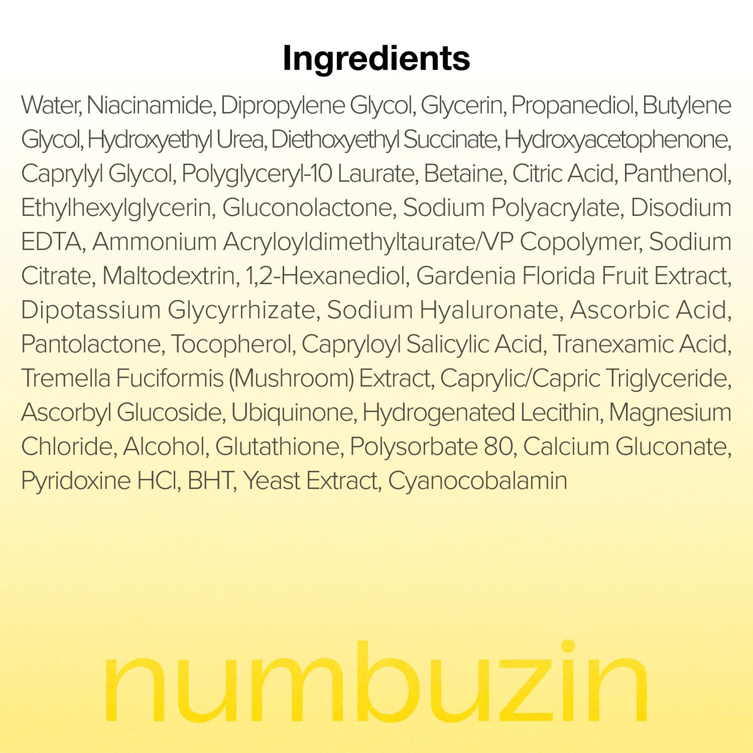 Numbuzin No.5 pads support daily use for an even-toned, radiant complexion.