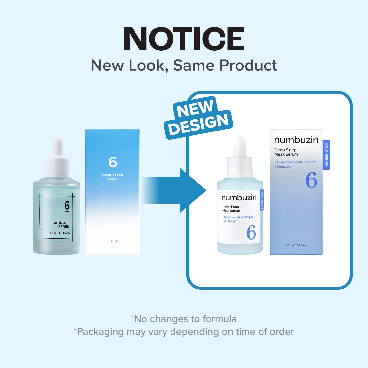 numbuzin No.6 Serum texture-watery shows lightweight, fast-absorbing hydration.