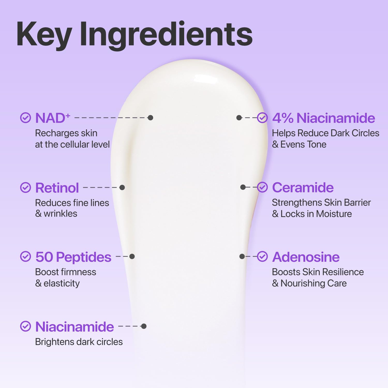 Numbuzin No.9 ceramides hydration close-up highlights barrier-supporting moisture