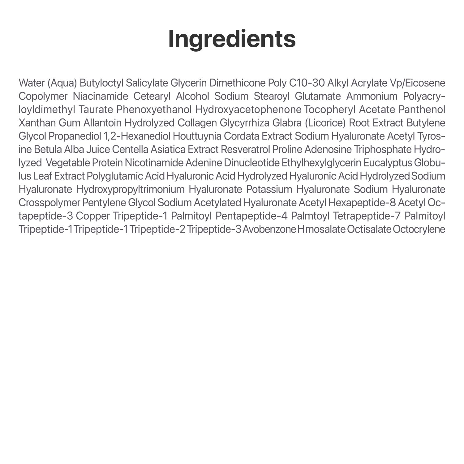 Numbuzin No.9 Sunscreen suitable for diverse skin tones and textures.