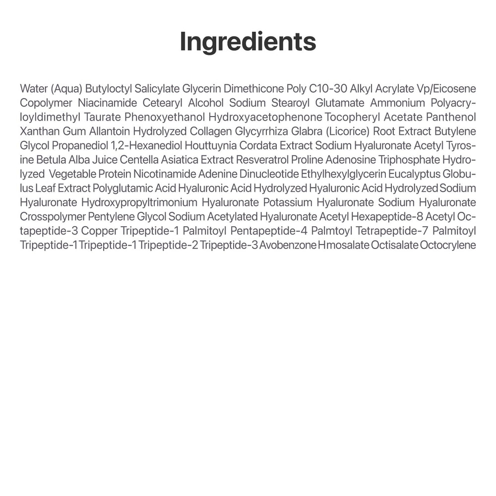 Numbuzin No.9 Sunscreen suitable for diverse skin tones and textures.
