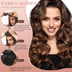 NUNFLUE hair secured with hook design for quick, pin-free setup