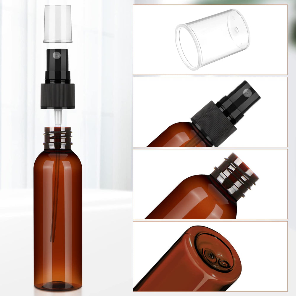 Nuogo travel-size spray bottle in hand demonstrating portable use