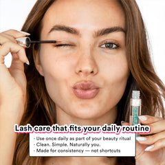 NuOrganic Cosmic Lash Serum XL packaging showing four-month supply