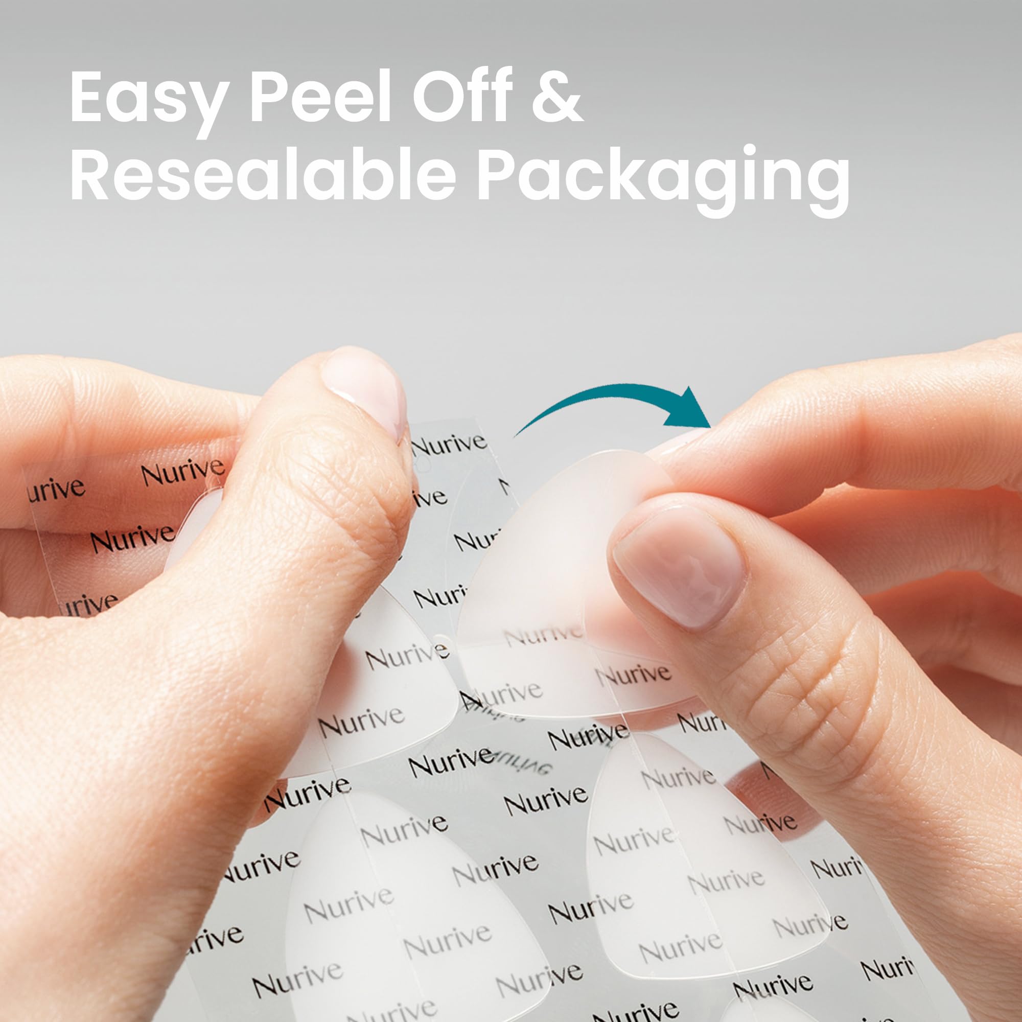 Texture of retinol and collagen-infused patches suggesting renewal.