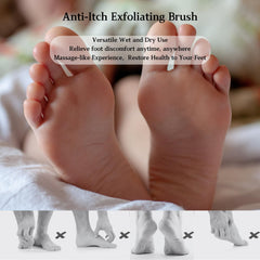 Nurlypop dual-function-foot-care-set combines exfoliation and toe cleaning.