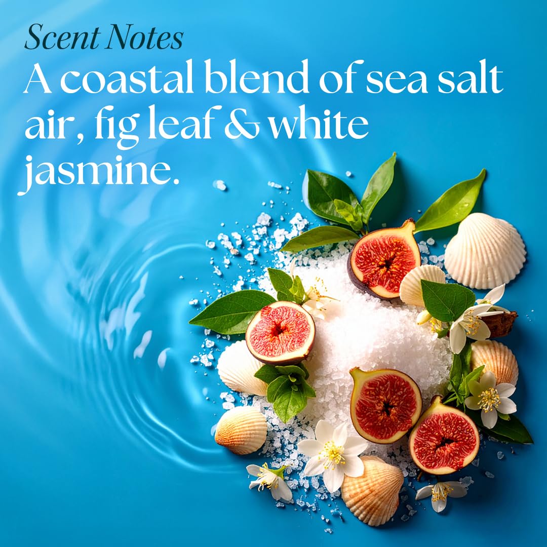 Nurture by Nature Botanicals Ocean Escape vegan cruelty-free logo close-up.