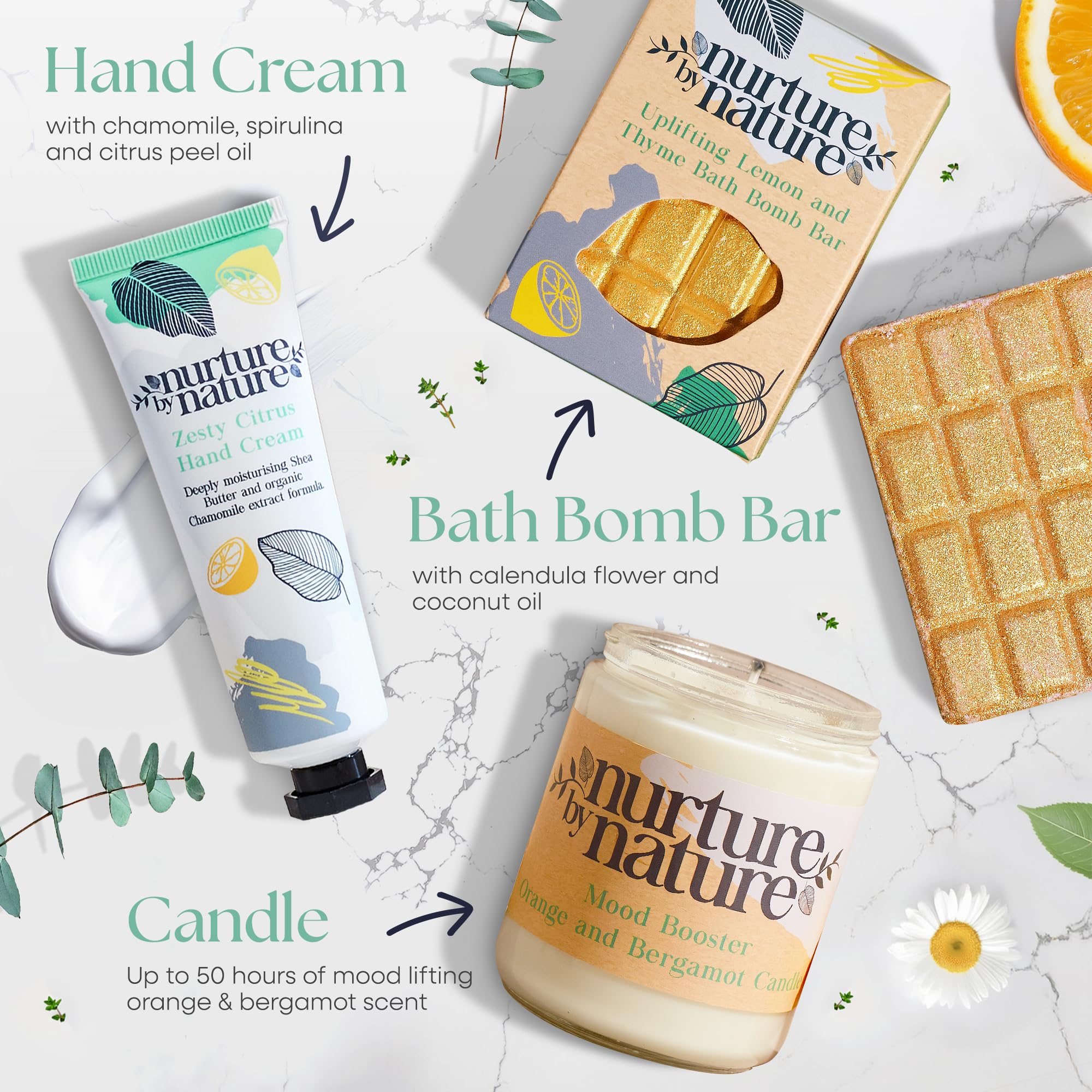 Nurture by Nature Botanicals body scrub close-up showing exfoliation and silky skin