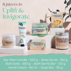 Nurture by Nature Botanicals hand soap image emphasizing gentle cleansing