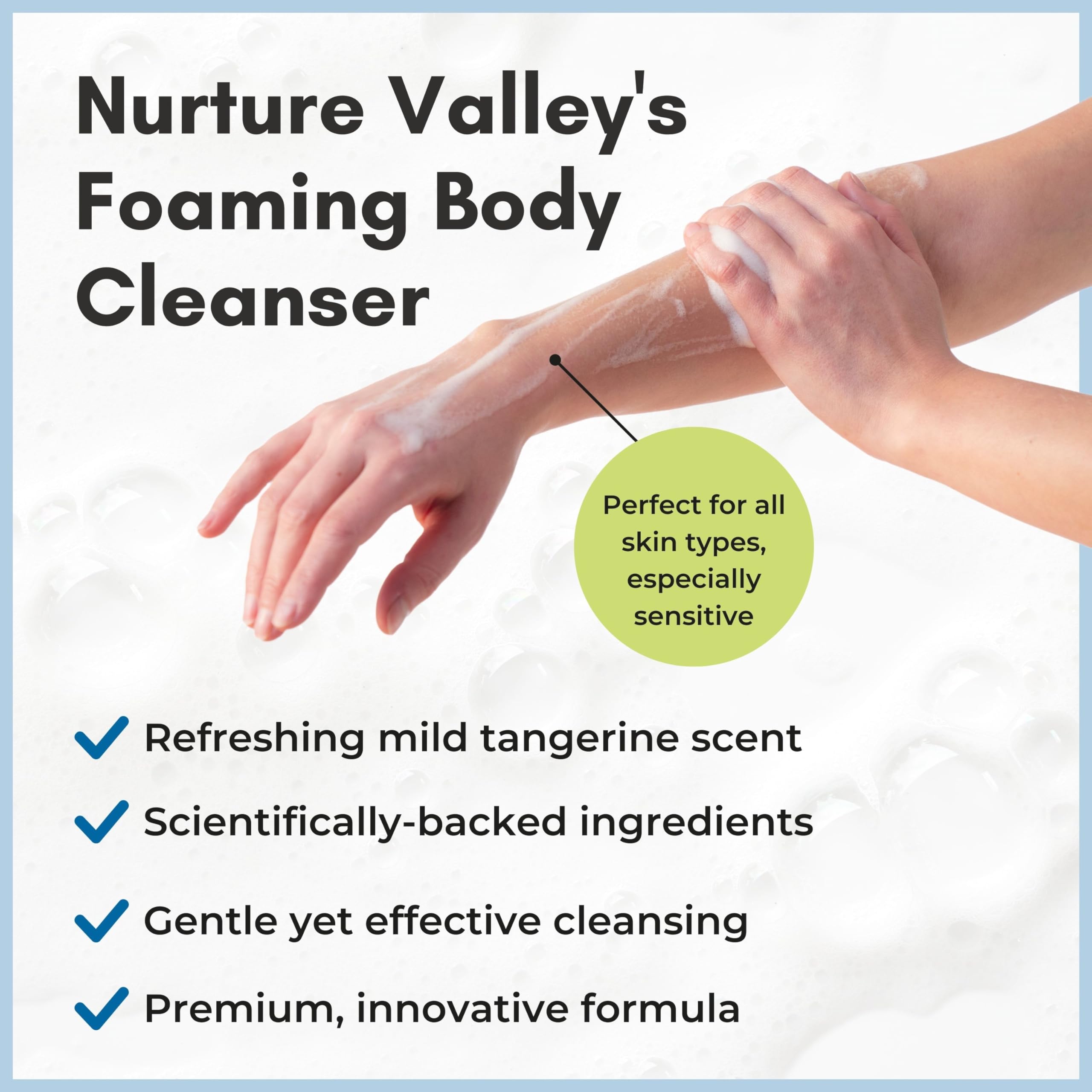 Nurture Valley elderly-care use emphasizes gentle skin-friendly cleansing