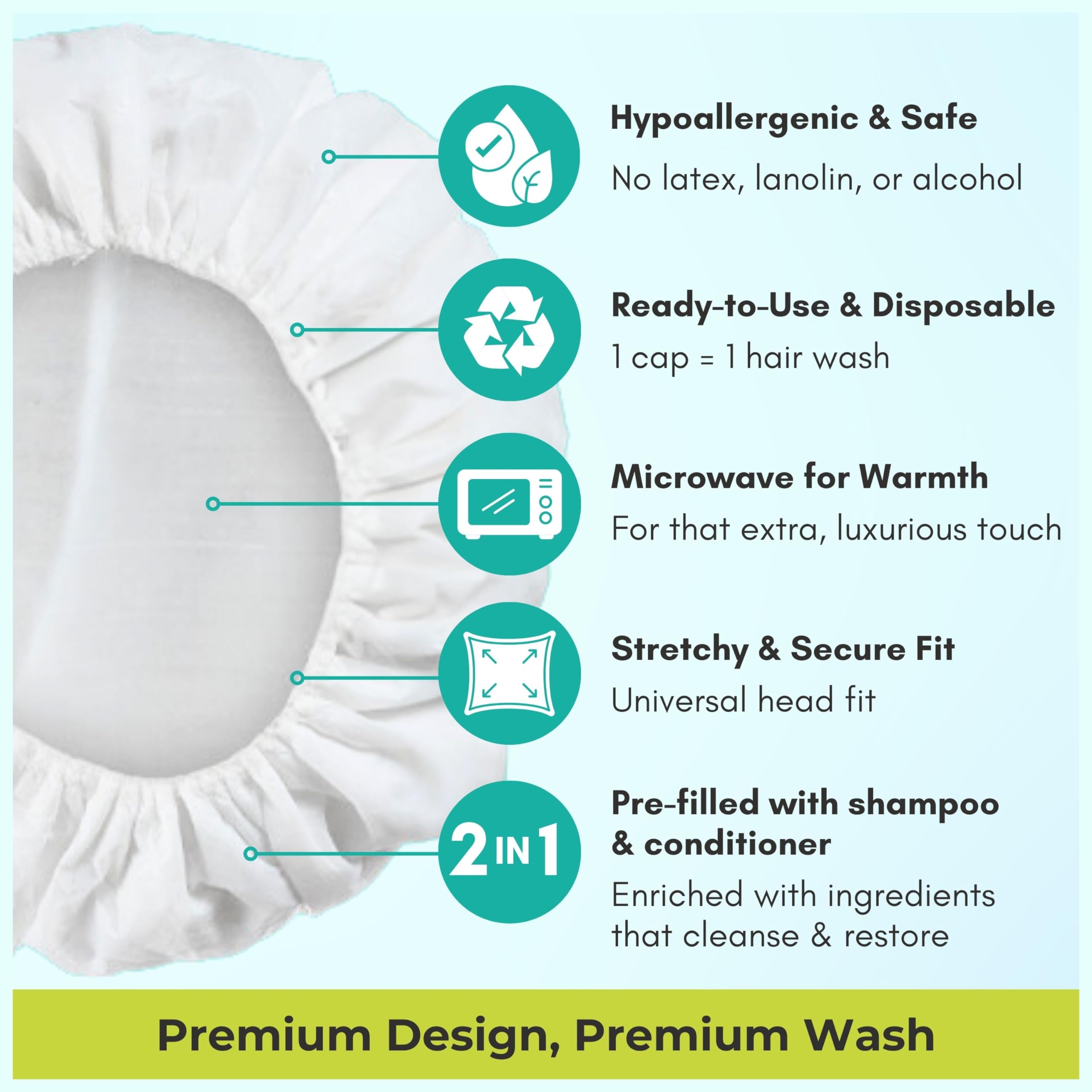 Nurture Valley hypoallergenic-shampoo-cap offers skin-friendly cleansing for sensitive skin