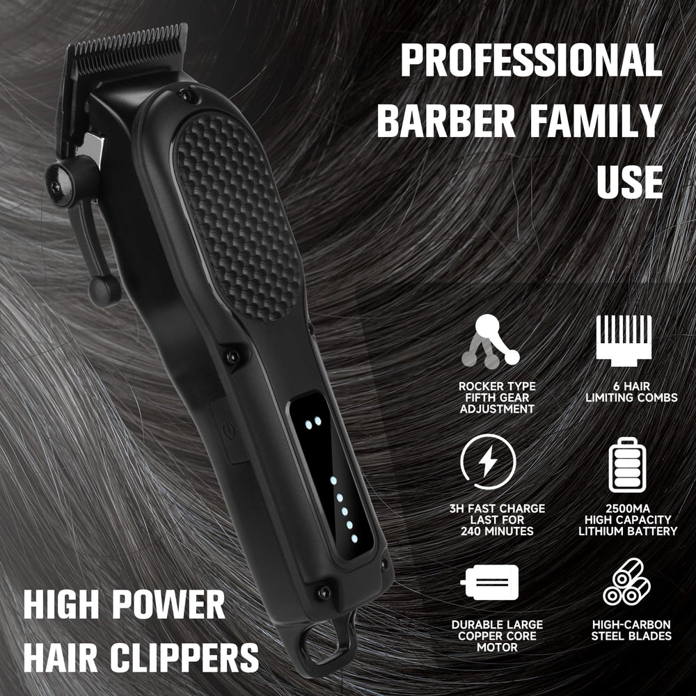 nutcore premium clipper motor delivering quiet power for smooth trims.