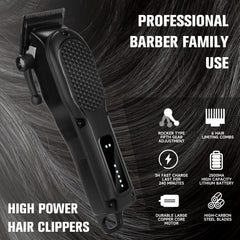 nutcore premium clipper motor delivering quiet power for smooth trims.