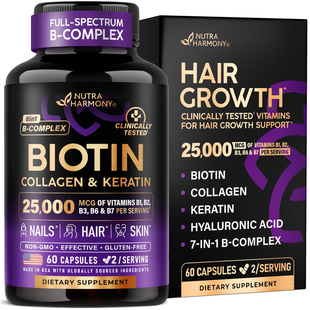 NUTRAHARMONY front bottle image showing product clarity and reassurance