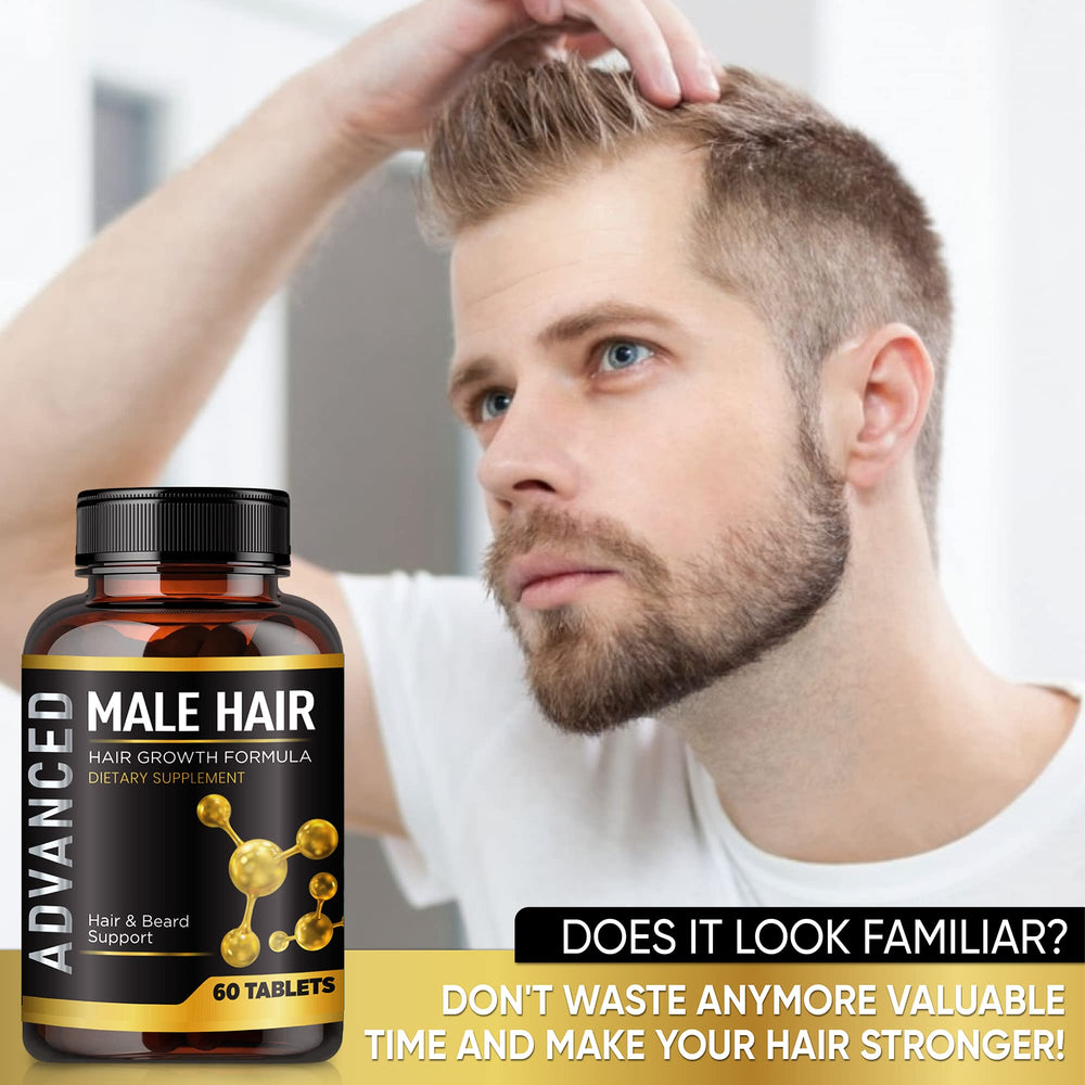 NutraPro Hair Growth Vitamins in use during morning routine for thinning hair.
