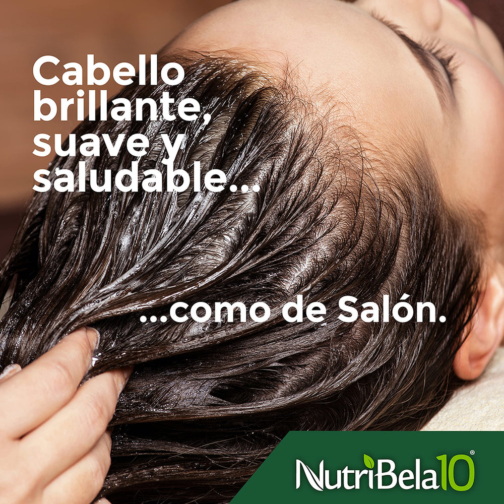 NUTRIBELA10 keratin focus promises smoother, frizz-controlled strands.