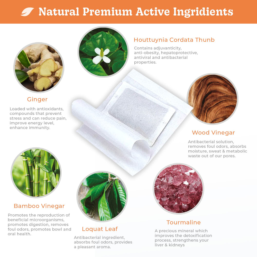 Nuubu foot pads in package hero shot showcasing convenient overnight self-care