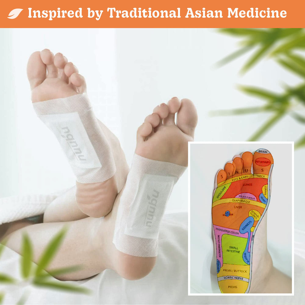 Nuubu natural ingredients herb blend emphasizing holistic foot care and soothing aroma