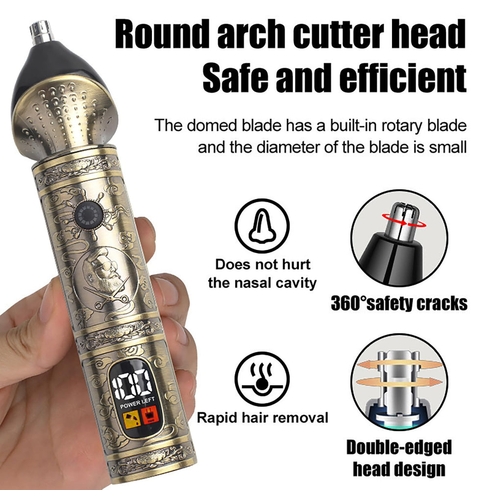 Attachments-ready kit supports precise trims for beards and edges