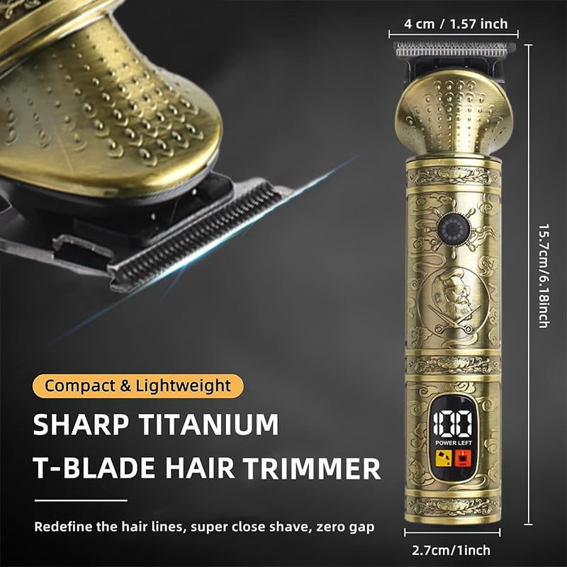 Ergonomic grip of NuvaConx trimmer for comfortable long sessions