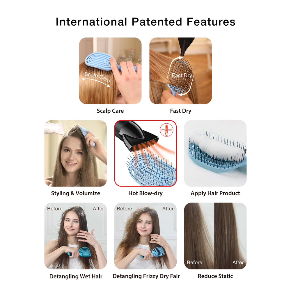 NuWay 4Hair weight and dimensions with case shown